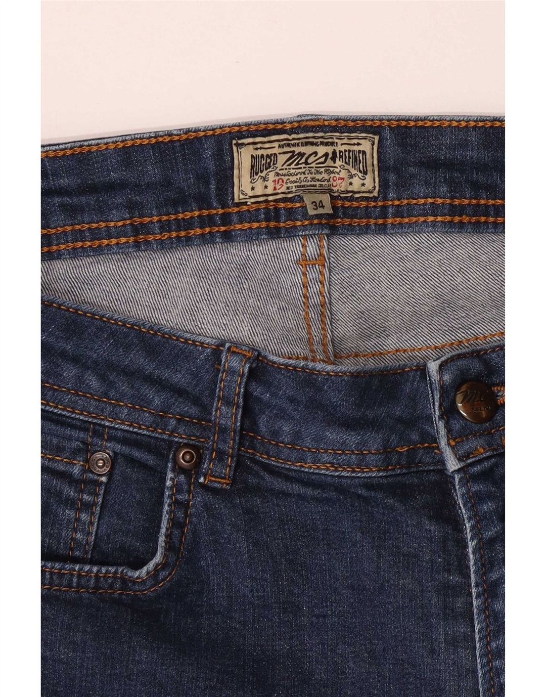 Marlboro Classics Womens Slim Jeans W34 L29 Blue