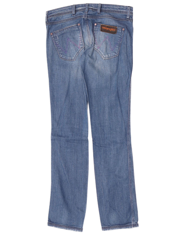 Wrangler Womens Lia advanced Slim Jeans W29 L32 Blue Cotton
