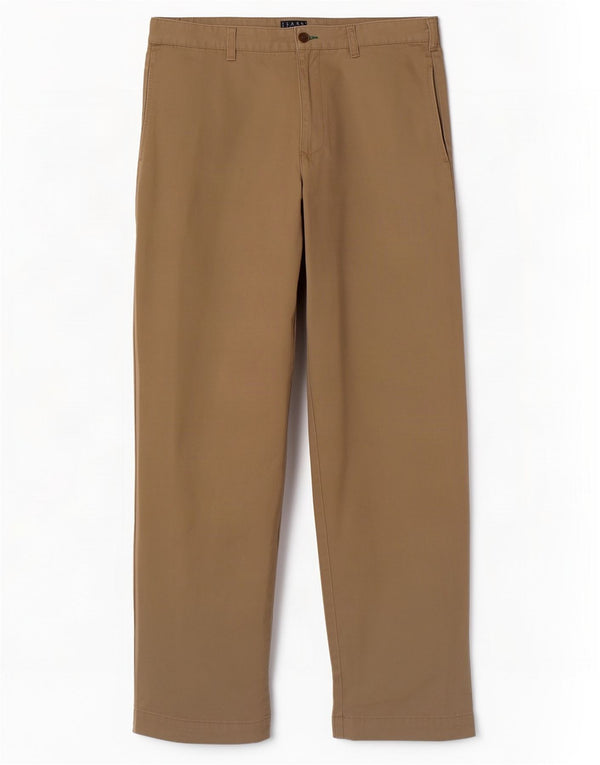 Tommy Hilfiger Pantalon Chino Droit Homme W31 L32 Kaki Coton