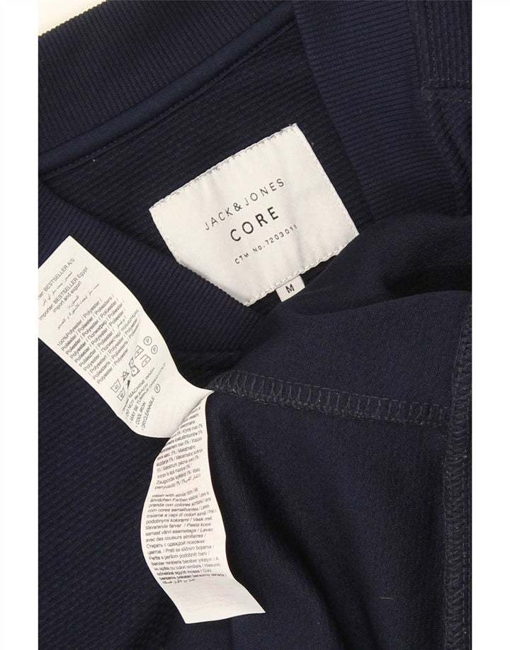 Jack & Jones Veste De Survêtement Core Homme Bleu Marine Moyen Polyester
