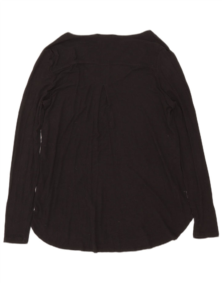 Essentials Dame Oversized Top Langærmet UK 14 Medium Sort Viscose