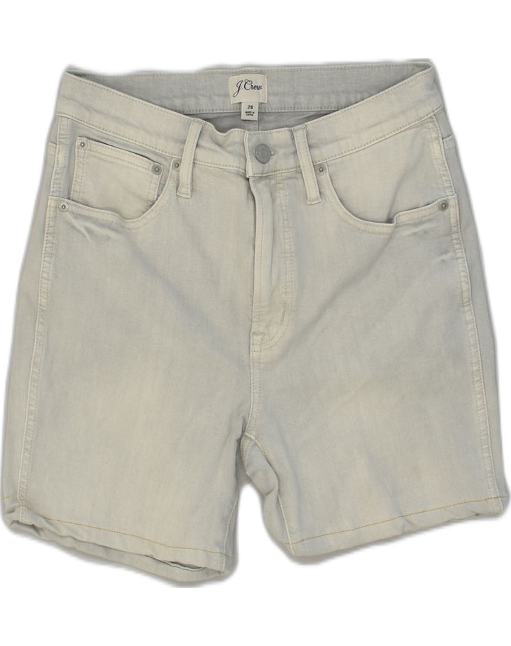 J. CREW Womens Denim Shorts W28 Medium Grey Cotton Vintage J. Crew and Second-Hand J. Crew from Messina Hembry 