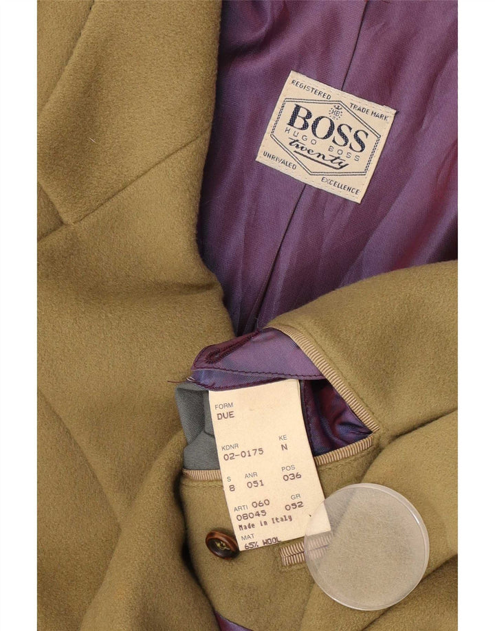 Giacca blazer da uomo a 2 bottoni Hugo Boss IT 52 XL lana verde
