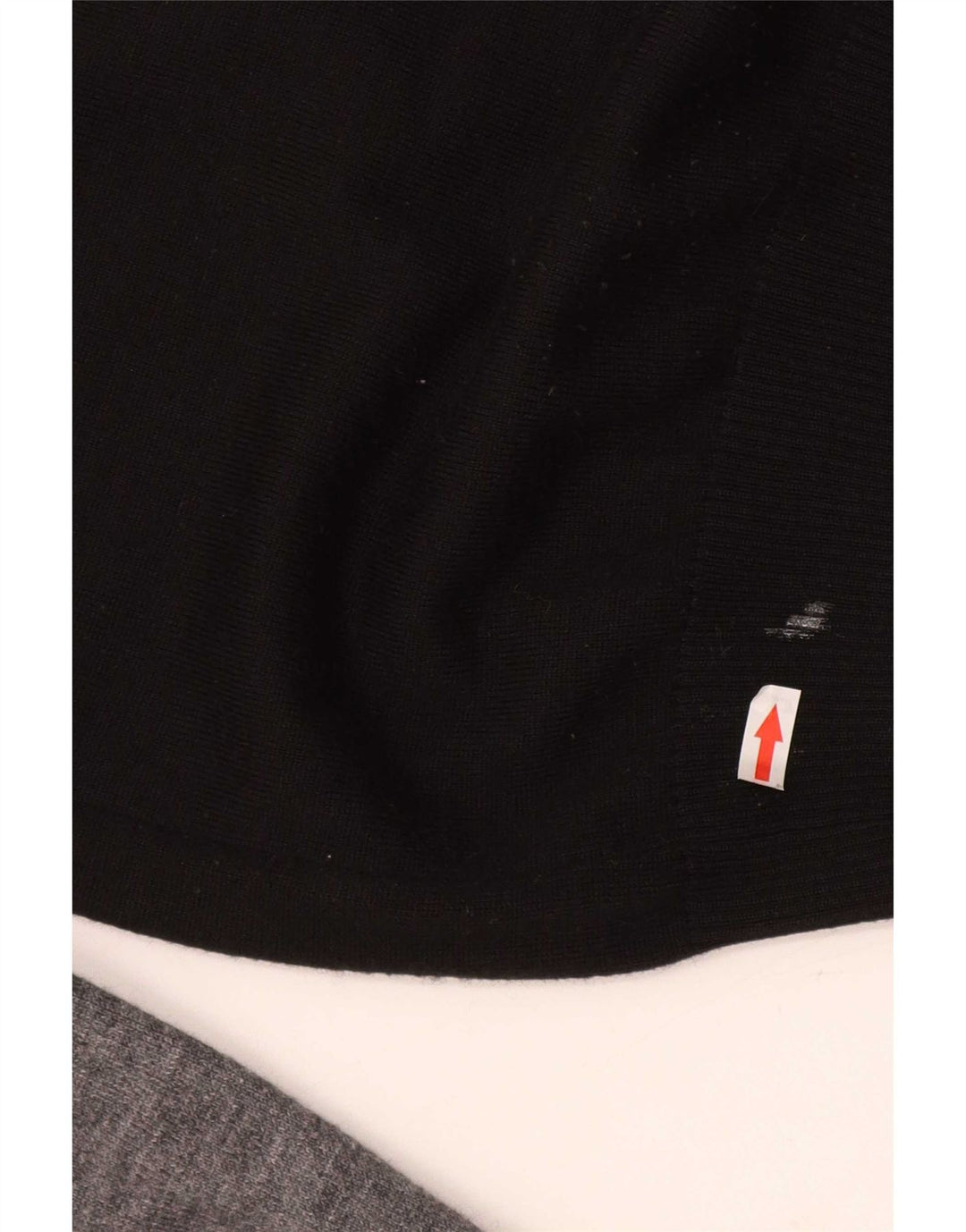 Iceberg Herre Crew Neck Jumper Sweater Medium Sort Colourblock Uld