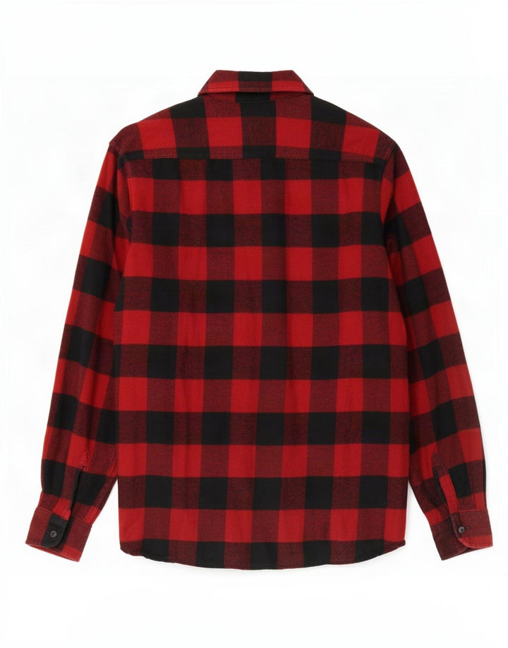 Cămașă de flanel pentru bărbați Levi's, bumbac vichy roșu mediu