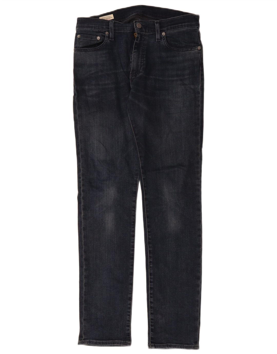 Levi's Mens 511 Slim Jeans W30 L32 Navy Blue Cotton