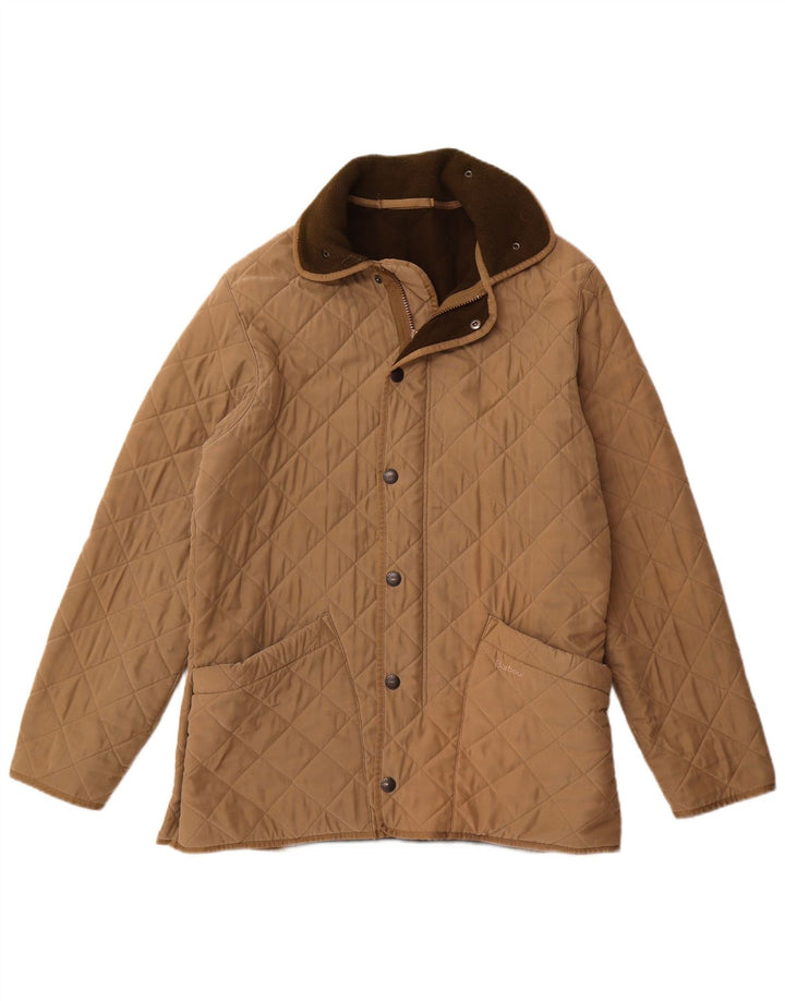 Barbour Herren Steppjacke UK 40 Large Braun