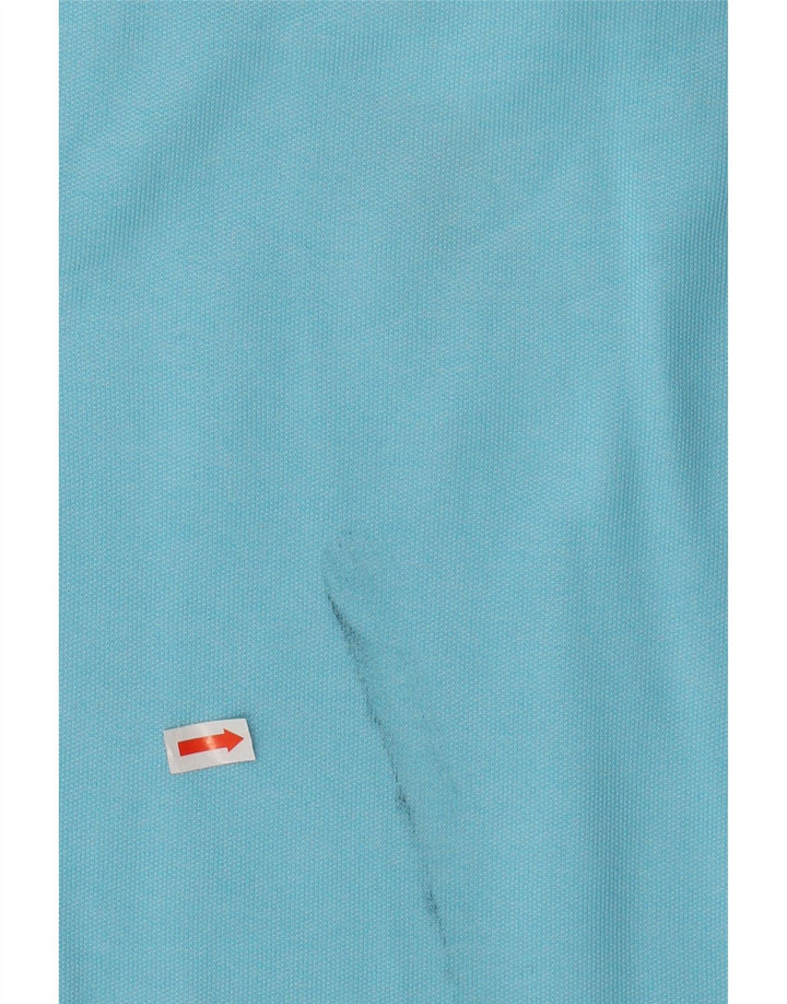 IZOD Mens Polo Shirt 2XL Blue Cotton
