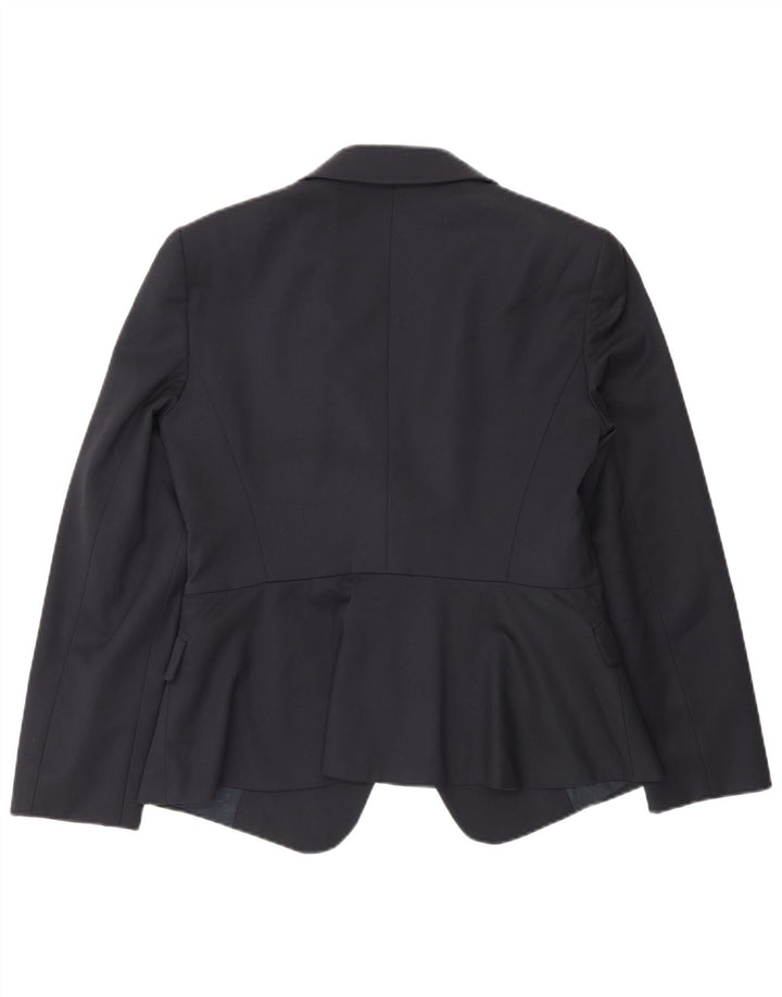 Emporio Armani Womens 2 Button 2 Piece Suit IT 44 Medium W30 L30 Navy Blue