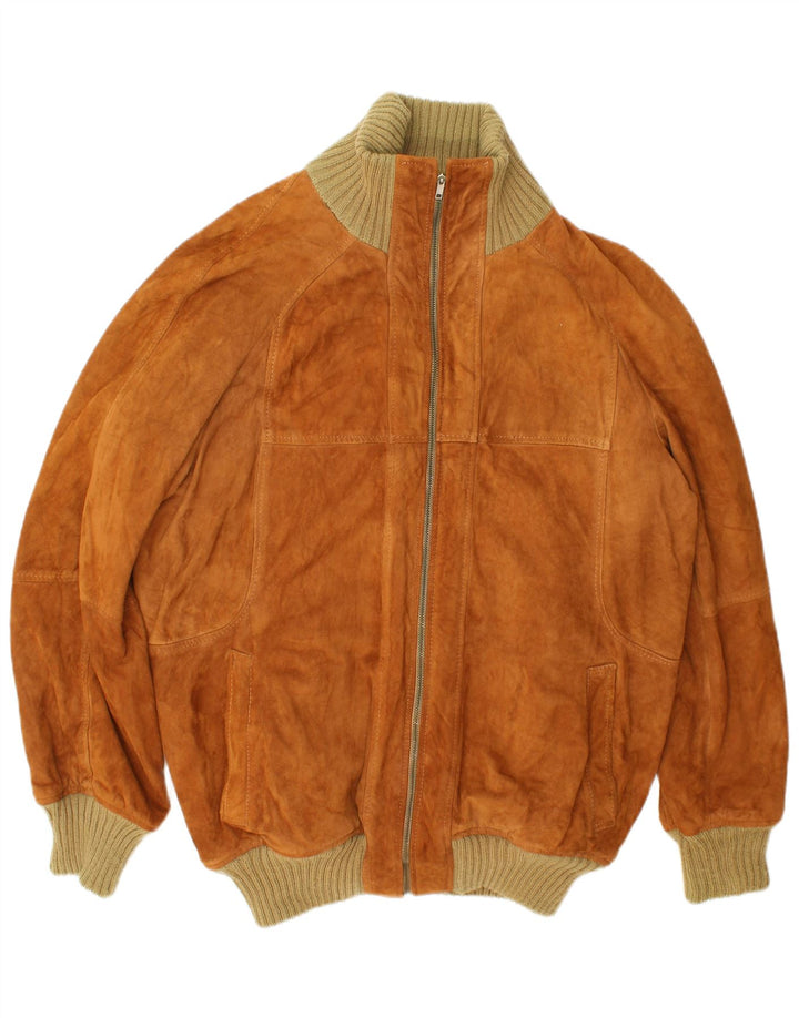 Bomber Uomo Scamosciato Essebi IT 52 XL Pelle Beige