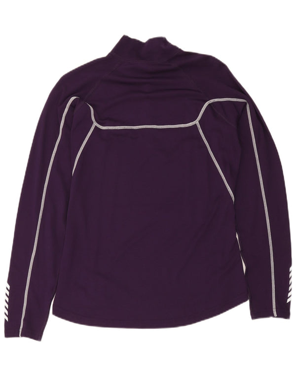 Helly Hansen Damen-Pullover-Trainingsanzugoberteil mit Reißverschluss, UK 18, XL, Lila