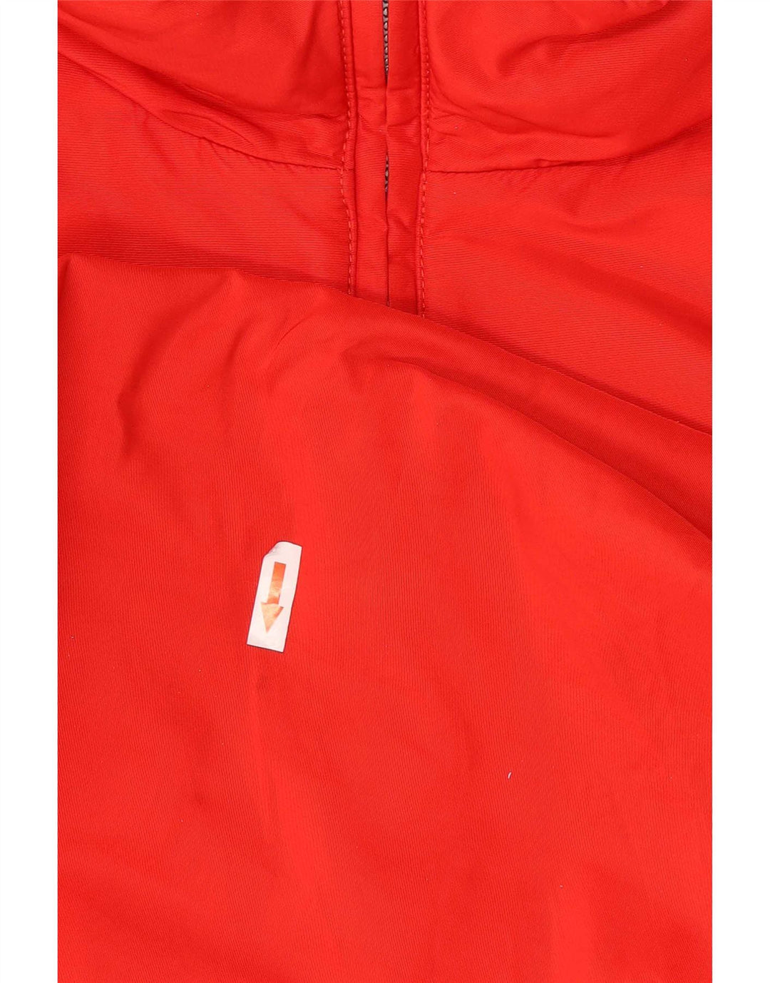 Vintage Mens Utility Hooded Anorak Jacket UK 40 Large Red Polyamide