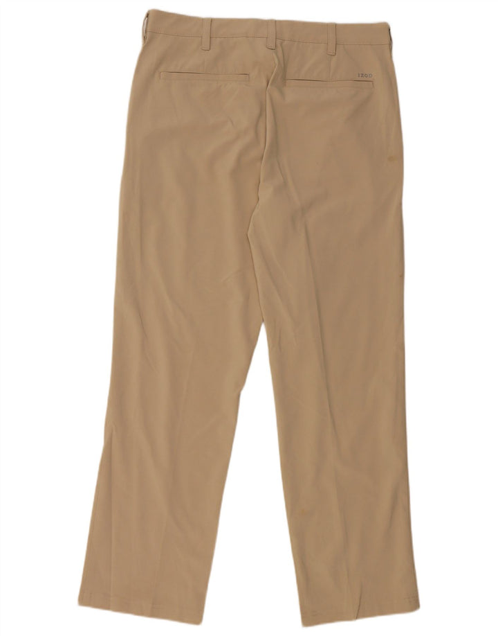 Izod Lige Chinobukser til kvinder W32 L30 Beige Polyester