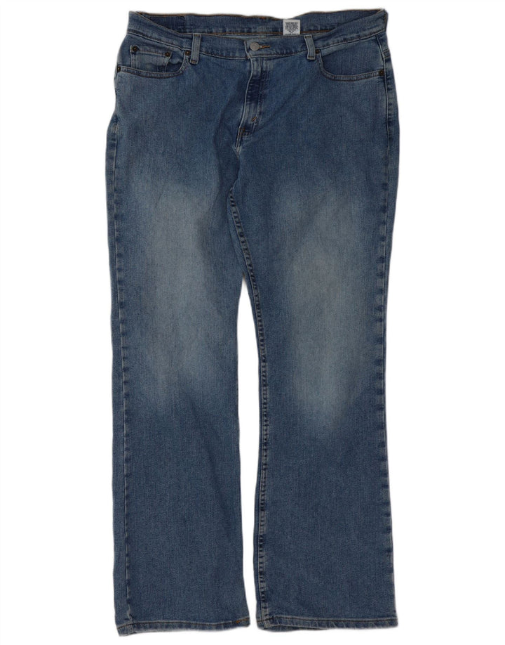 Levi's Womens 515 Bootcut Jeans US 16 2XL W36 L32 Blue Cotton