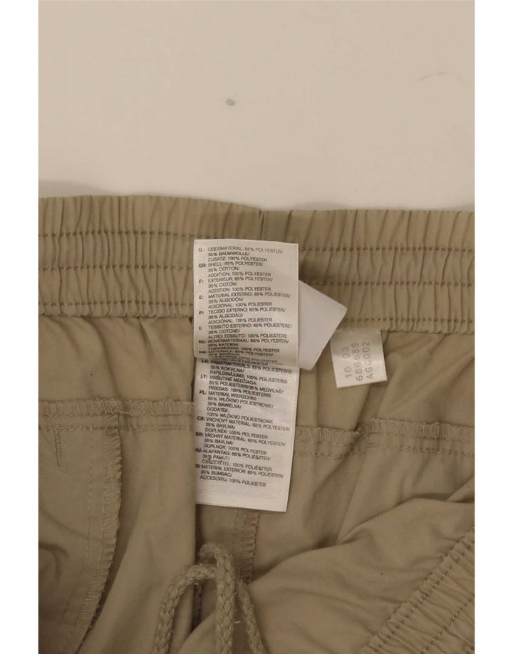 Adidas Mens Capri Tracksuit Trousers XL Beige Polyester