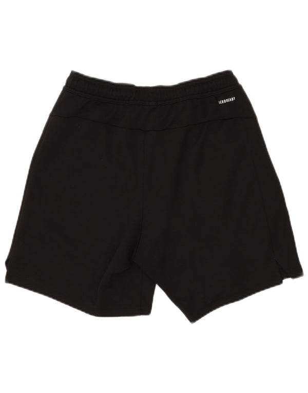 Adidas Mens Aeroready Regular Fit Sport Shorts Small Black Polyester