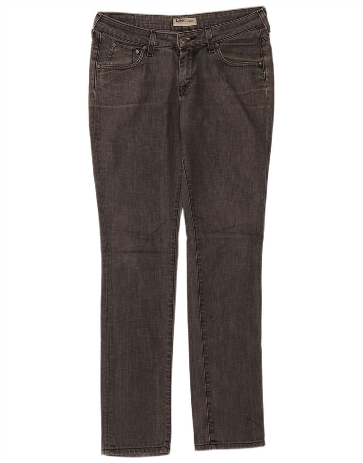 LEE Womens Norma Slim Jeans W30 L33  Grey Cotton