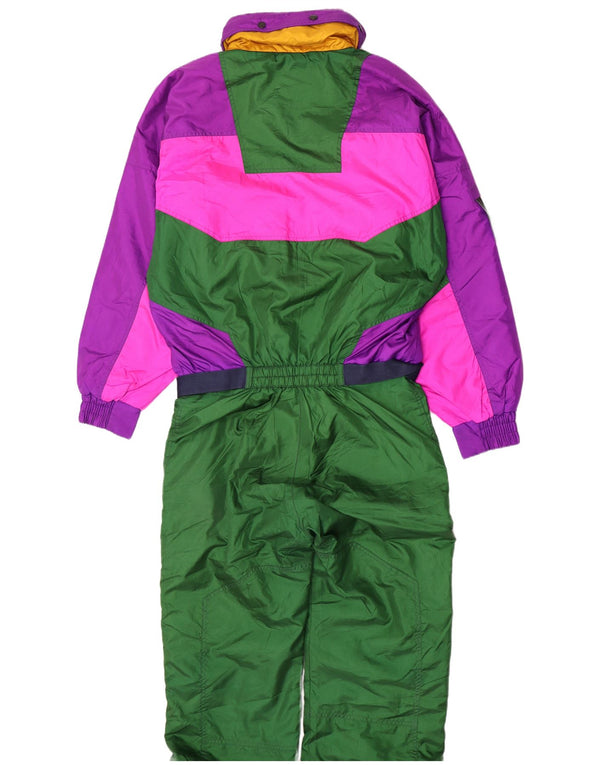 Nevica Ski Jumpsuit til mænd med hætte UK 42 Stor flerfarvet farveblok