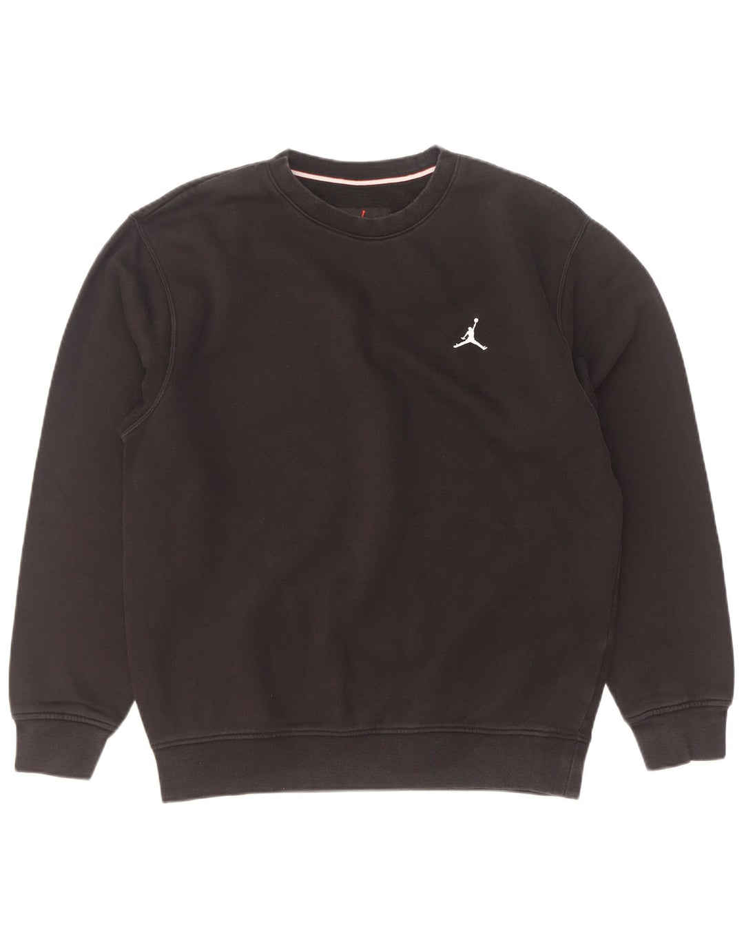 Jordan Mens Sweatshirt Jumper Small Black Cotton