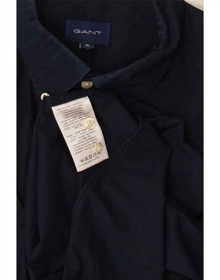 Gant Herre Regular Shirt XL Marineblå Bomuld