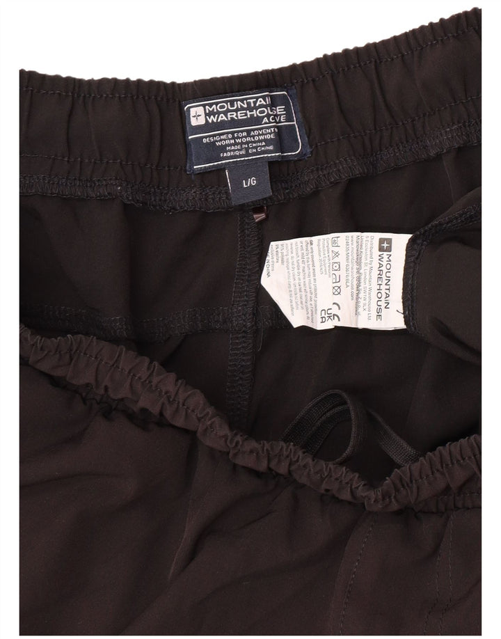 Mountain Warehouse Herre Regular Fit Sportshorts Large Sort Polyester