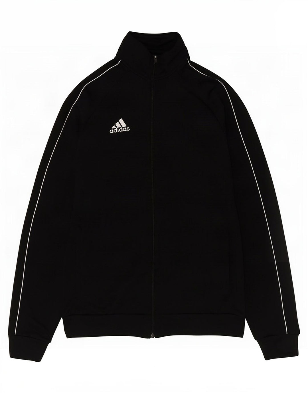Adidas muška gornja jakna trenirke srednje crne boje od poliestera