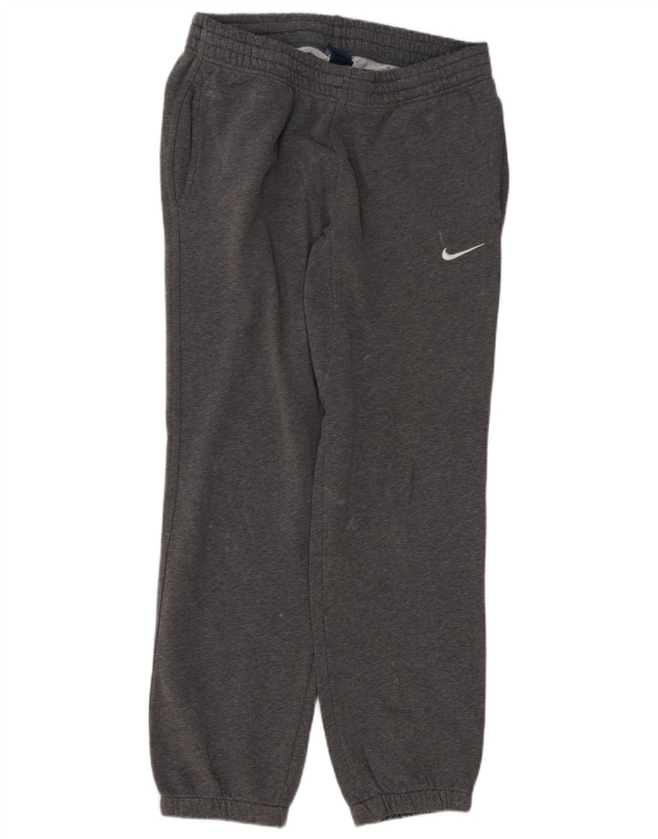 Nike Mens Tracksuit Trousers Joggers Small Grey Cotton