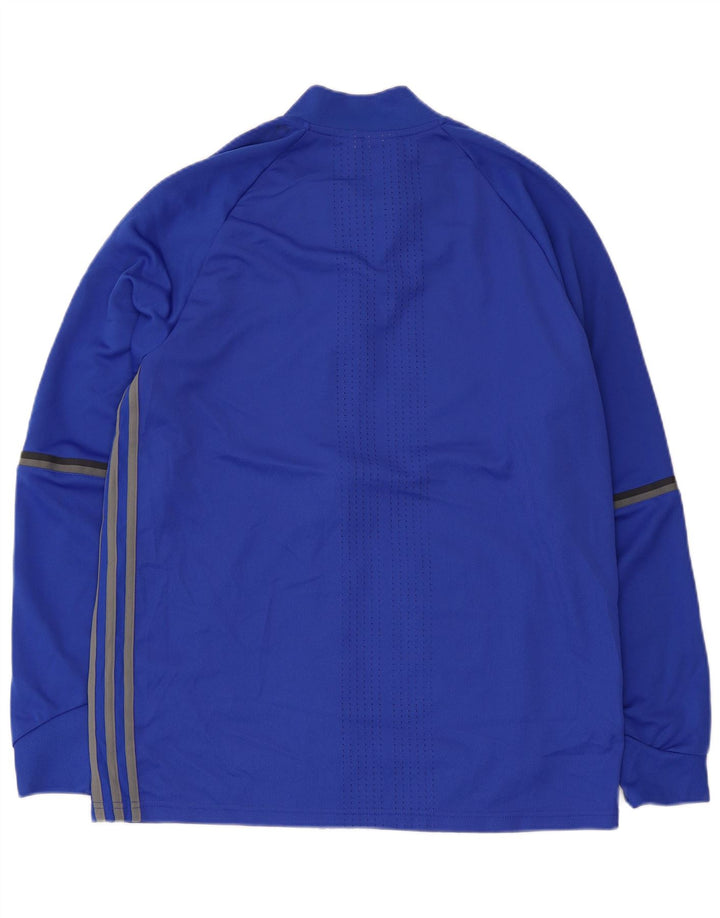 ADIDAS Herre Climacool Grafisk træningsdragt Topjakke Stor Blå Polyester