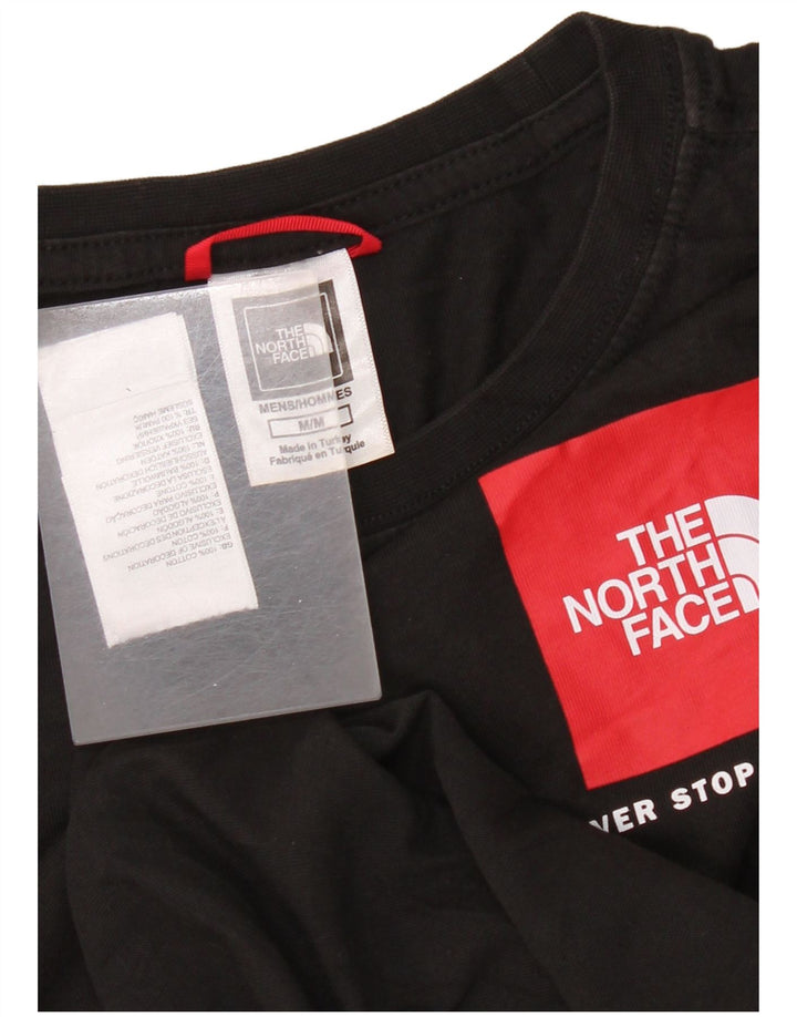 T-shirt da uomo The North Face Top in cotone nero medio