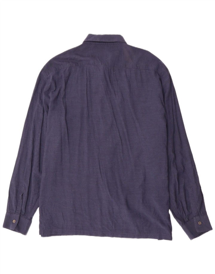 Hugo Boss Mens Shirt XL Navy Blue