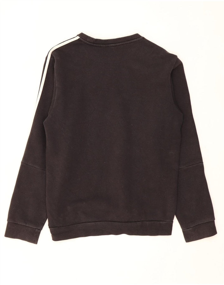Adidas Womens Sweatshirt Jumper UK 16 Large Black