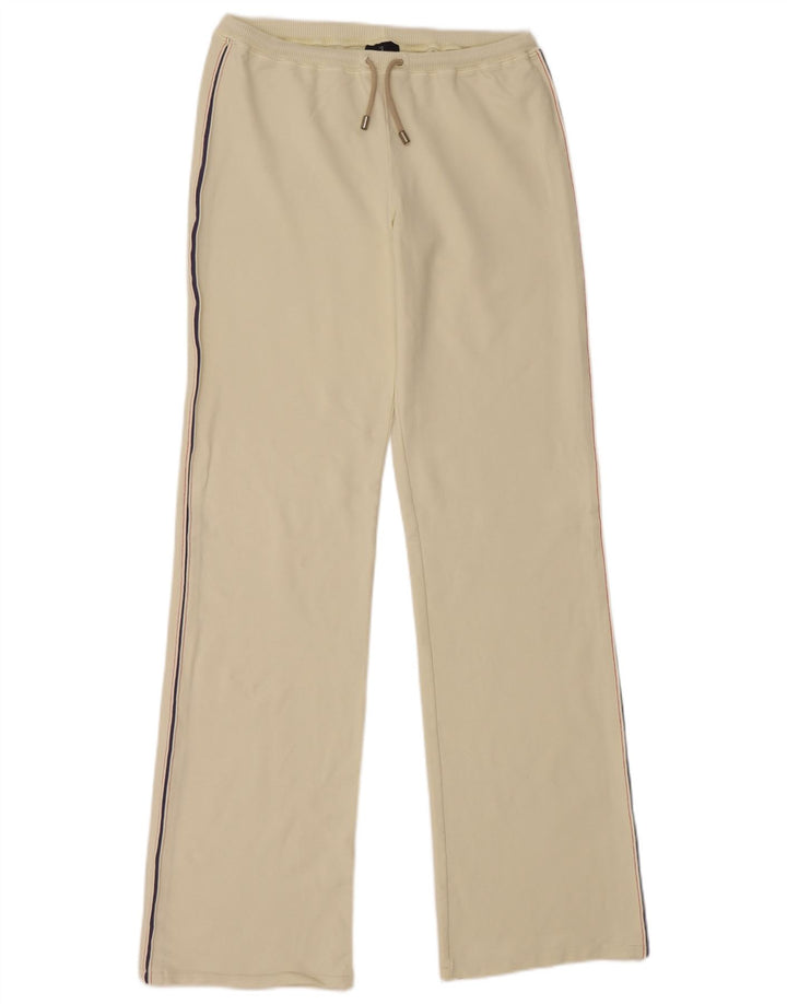 TRUSSARDI Damen-Trainingshose IT 44 Mittelweiße Baumwolle