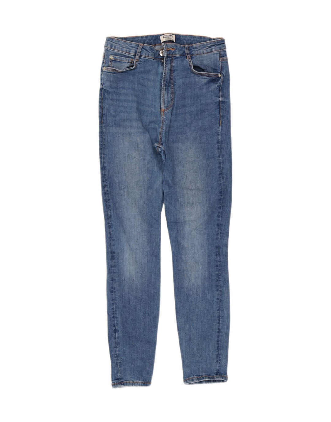 Zara Dame Skinny Jeans EU 40 Medium W30 L27 Blå