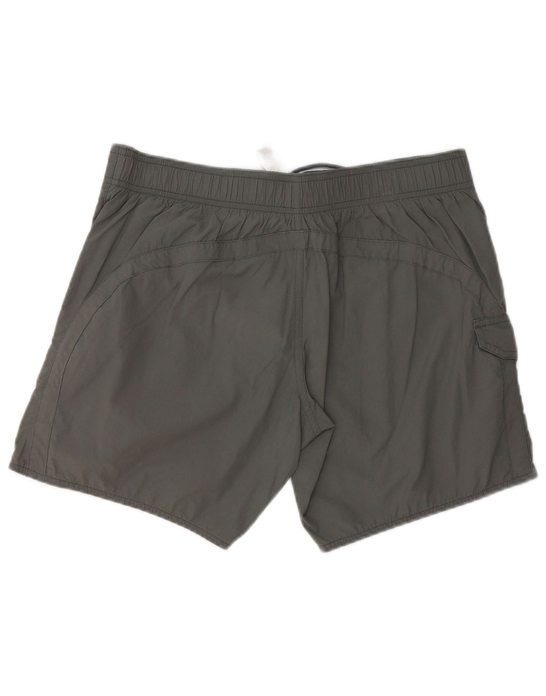 Emporio Armani Mens Graphic Swimming Shorts Large Grey Polyester