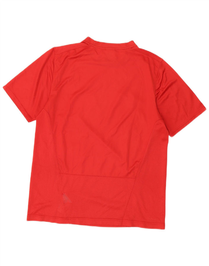 Tricou pentru bărbați Nike Dri Fit Top UK 39/41 Poliester roșu mediu