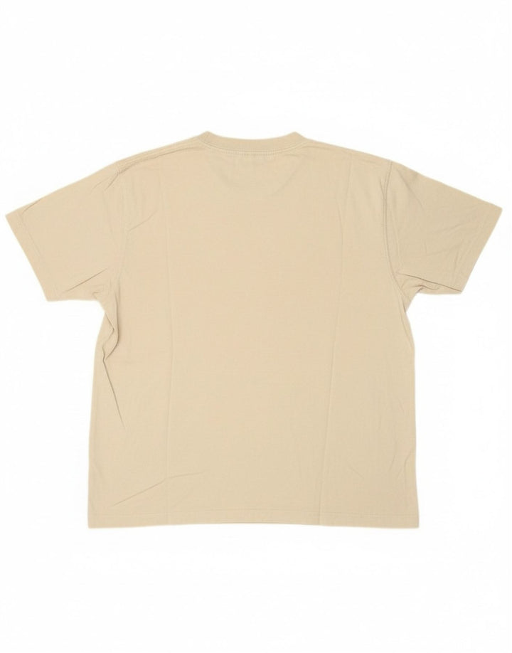 Camiseta masculina TIMBERLAND XL algodão bege