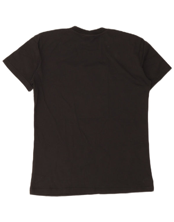 Hugo Boss T-shirt graphique pour hommes, grand, noir, coton
