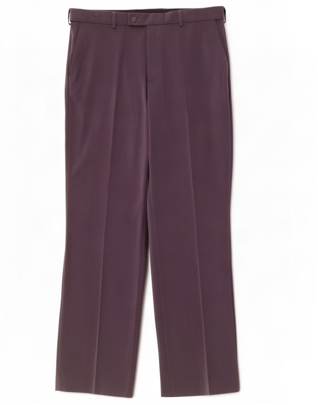 Farah Mens Straight Suit Trousers W34 L32 Grey Polyester