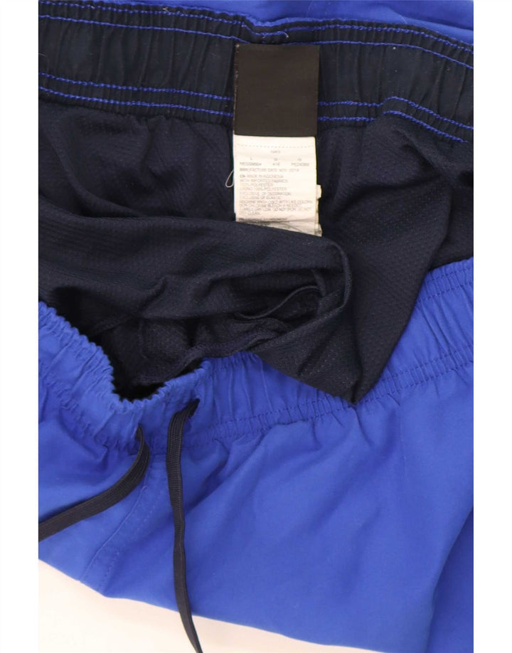 Nike Herren-Sportshorts mit Grafik, groß, aus blauem Polyester