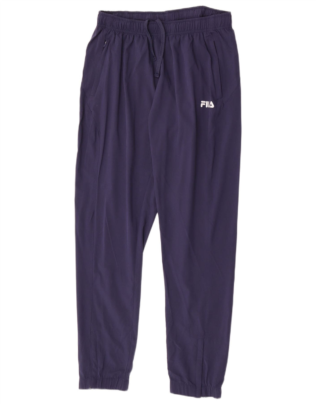 Fila Mens Tracksuit Trousers Joggers Medium  Navy Blue Polyester