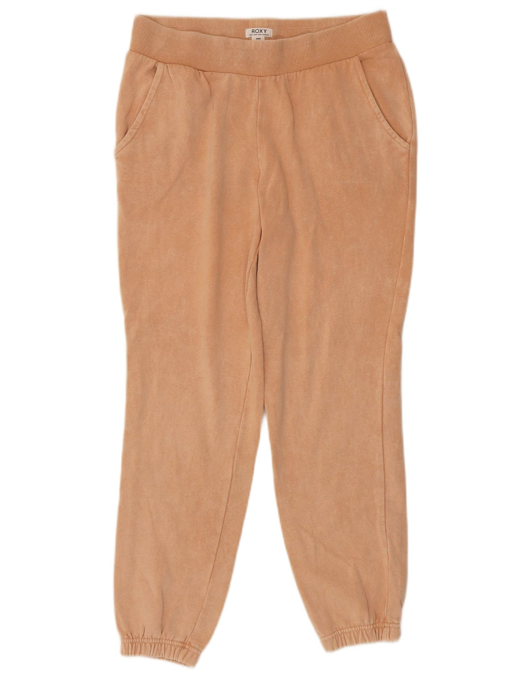 Roxy Womens Tracksuit Trousers Joggers UK 14 Medium Orange Cotton