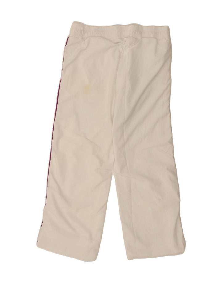 PUMA Womens Tracksuit Trousers UK 14 Large  White Polyester Vintage Puma and Second-Hand Puma from Messina Hembry 