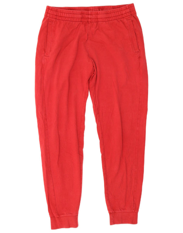 Emporio Armani Mens Graphic Tracksuit Trousers Joggers XL Red Cotton