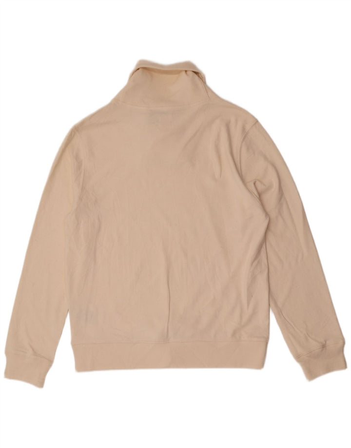 Dockers Mens Sweatshirt Jumper XL Off White Cotton