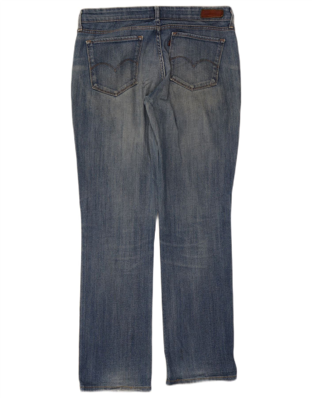 Levi's Womens Straight Jeans US 10 Large W32 L30 Blue Cotton