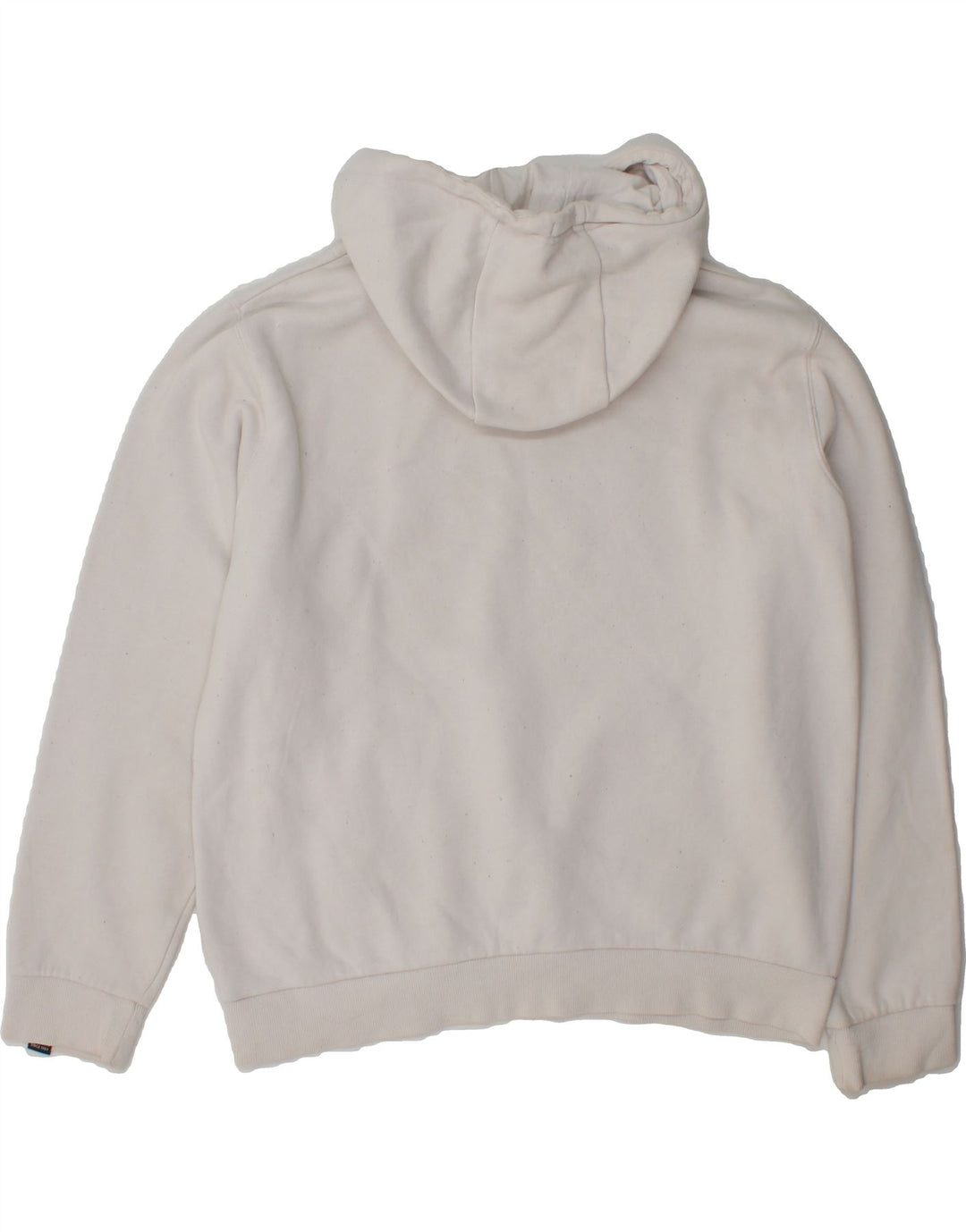 ELLESSE Womens Oversized Graphic Hoodie Jumper UK 14 medium White Cotton Vintage Ellesse and Second-Hand Ellesse from Messina Hembry 