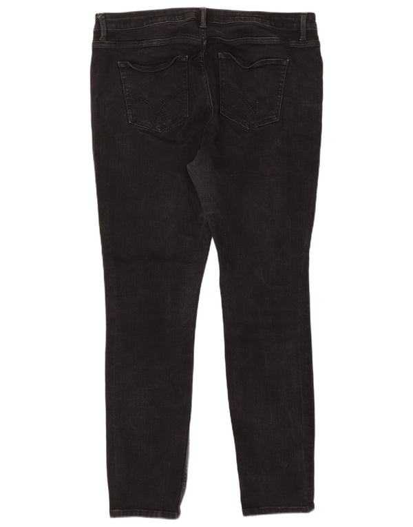 Crew Clothing Jean skinny pour femme UK 18 XL W36 L29 Noir Coton