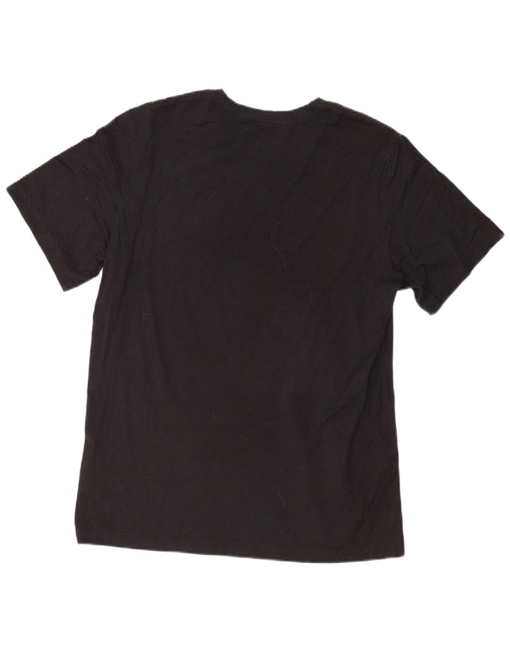 Nike grafisk T-shirt top til mænd, stor sort bomuld