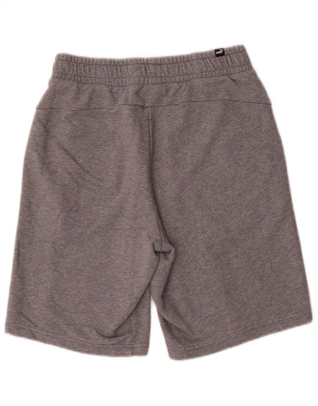 Puma Mens Sport Shorts Medium Grey Flecked Cotton