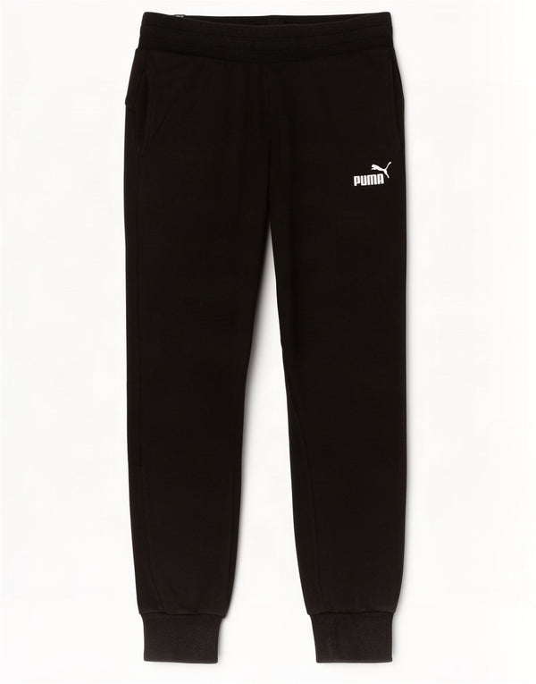 Puma Pantalon de survêtement pour femme Joggers UK 8 Small Noir Coton